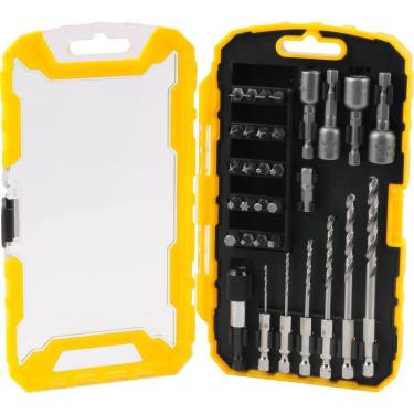 Imagem de Jogo Brocas-bits-soquetes Com 32 Peças Vonder