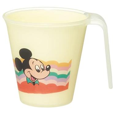 Imagem de Skater Copo empilhável KH3-A com alça, 272 ml (260 ml), Disney, Retro, Mickey Mouse, Feito no Japão