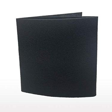 Imagem de greenr3 1 pacote com almofada de carbono de 40,6 cm x 122 cm para filtro de ar, mesa de carvão, serve para purificador de ar, exaustores, filtro de forno, remove odores, peças de COV, acessórios de
