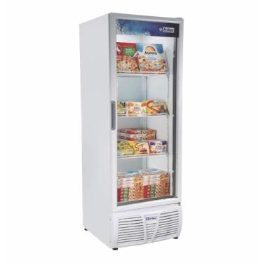 Imagem de Freezer Vertical Frilux 570 Litros Branco Porta de Vidro Aquecido 220V RF-011-PV