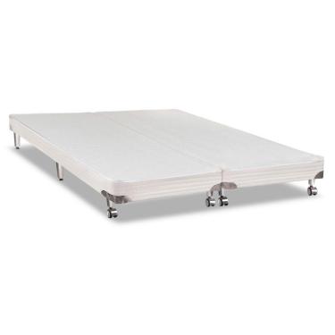 Imagem de Cama Box Base Universal King Gold Star Vitagel White (193x203x10) - Castor