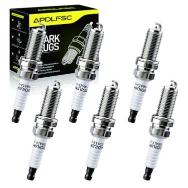 Imagem de Pacote com 6 velas de ignição Iridium 4469 LFR5AIX-11 para Nissan 350Z/Altima/Frontier/Maxima/Murano/NV1500 2500/Pathfinder/Quest/Xterra, Hyundai Genesis/Santa Fé, Kia Borrego/Optima/Rondo, Toyota