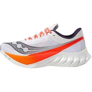 Imagem de Saucony Endorphin Pro 4 masculino, Branco/preto, 46