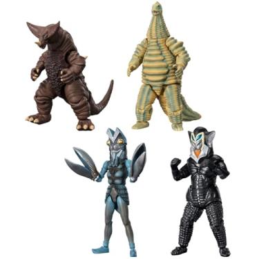 Imagem de Bandai Shokugan ChoDo α Ultra Kaiju Set Chodo Alpha Ultra Kaiju (Set of 4), Candy Toy, Chewing Gum (Ultraman Series)