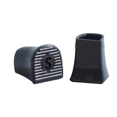 Imagem de Capas de salto para salto alto, protetores de salto alto,Tampões de calcanhar de reparo de substituição antiderrapante - A ponta do pino com redução de ruído cobre rolhas de salto para sapatos