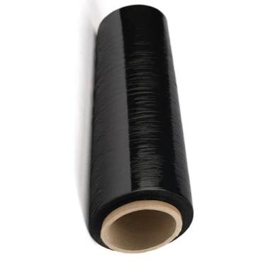 Imagem de Rolo Bobina Filme Stretch Preto 25Mix50Cmx300M 3K Resistent - LUARI