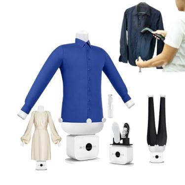 Imagem de Secador e ferro de passar automático a ar quente,passar roupa inteligente sem usar as mãos,configurações personalizadas de calor e temporizador,máquina de passar roupa com secagem rápida em 8 minutos
