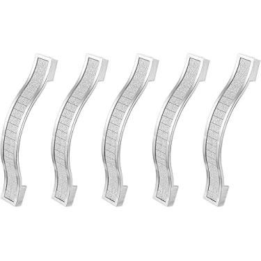 Imagem de Puxadores de armário puxadores de gaveta 5 peças 96 mm liga de cristal puxador de móveis puxadores de gaveta acessórios de móveis