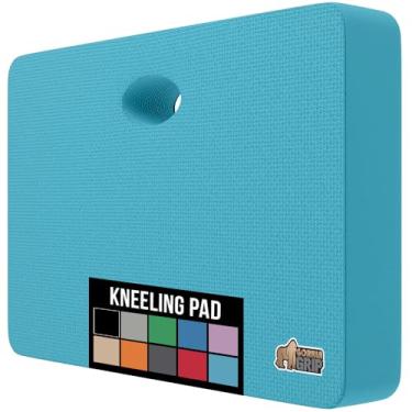 Imagem de Almofada de ajoelhamento Gorilla Grip, amortecimento de espuma macia de suporte para joelho, construção resistente à água para jardinagem, suprimentos de treino, jardim, Turquoise