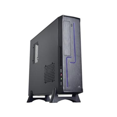 Imagem de C3Tech Gabinete Desktop DT-120BK preto com fonte 200w PS-200SFX, Compatível com placas-mãe Micro ATX e Mini ITX