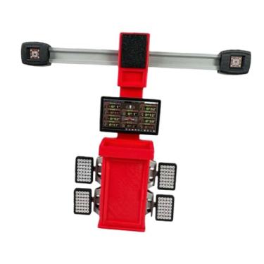 Imagem de menolana Ferramenta portátil de alinhamento de 4 rodas para carros RC, para reparos em miniatura de carros em escala 1/18, acessórios RC robustos e de