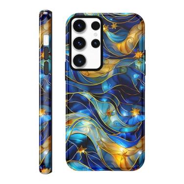 Imagem de Vulfwela Capa para celular Galaxy S24 Ultra 5G de 16,8 cm, capa protetora antiarranhões durável e antiarranhões para homens mulheres e meninas