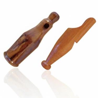 Imagem de 2 Apitos Premium Rola e Apito Profissional em Madeira Grilo - Mundo do