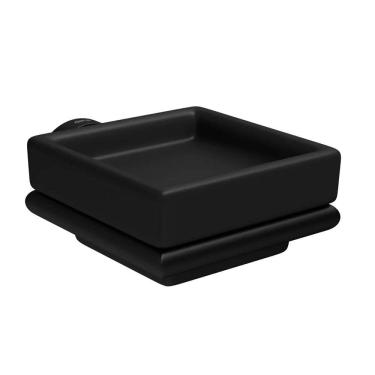 Imagem de Saboneteira Deca C/Louça Slim Black Mt 2011.bl.slim.mt