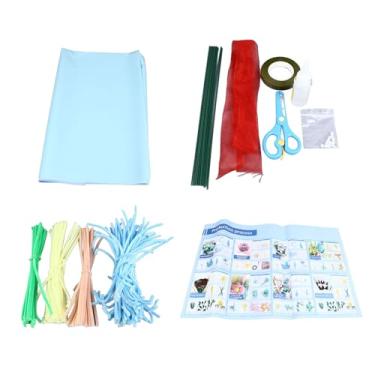 Imagem de Kit de buquê de hastes de chenille faça você mesmoCrie um buquê deslumbrante com este inovador kit de buquê de hastes de chenille DIY Usando limpadores de cachimbo premium e hastes de chenille, crie