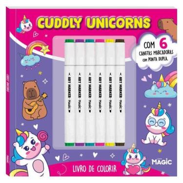 Imagem de Cuddly Unicorns - Para Colorir