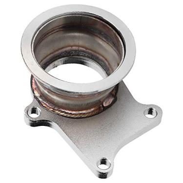 Imagem de Generic Adaptador Turbo de Flange de Banda V de 5 Parafusos de Aço Inoxidável para 3 ", Adaptador Confiável e Durável para Turbo T3/T4, Adequado para Entusiastas de, Material de Aço Inoxidável