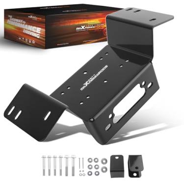 Imagem de maXpeedingrods Winch Mount Kit for Honda Pioneer 700 700-4 2014-2025, Front Bumper Winch Mounting Plate
