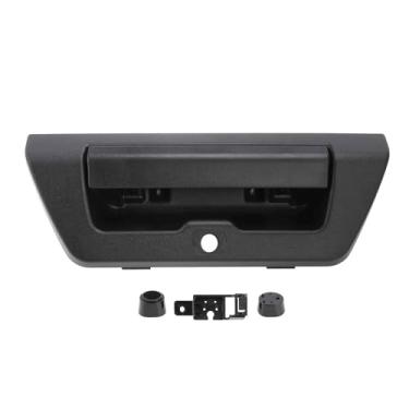 Imagem de INFINAUTO Nº FL3Z9943400AAA Maçaneta de porta traseira com conjunto de orifícios de câmera de reserva para Ford F-150 2015-2017 Maçaneta externa traseira externa da porta traseira Conjunto de alça de