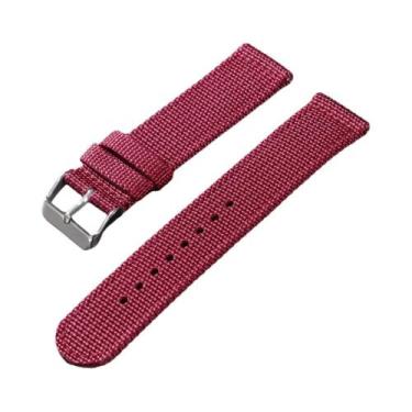 Imagem de Pulseira De Relógio Masculina De Liberação Rápida Em Nylon 18 20 22 24