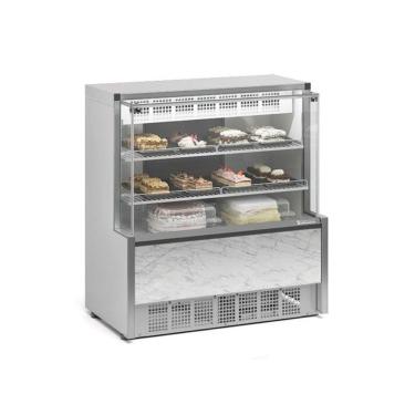 Imagem de Vitrine Refrigerada Dupla Função Gelopar 1,10 m Branco 127V GPEA-110R