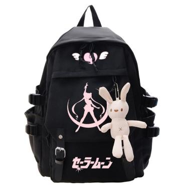 Imagem de Mochila Sailors Moons Tsukinos Usagis Cartoon Kids Nylon