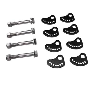 Imagem de aqxreight Correção de Alinhamento de Trava de Camber e Kit de Câmera de Braço Superior Substituição de Aço Inoxidável 304 para 1500 2WD 4WD 2500 3500 HD 2WD 4WD NON-HD + Confirmar Kit de Câmera de