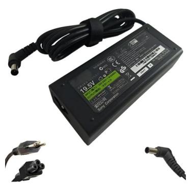 Imagem de Fonte Ac Adapter Compatível com Sony Vaio Vgp-ac19v42 Vgp-ac19v36 90w 