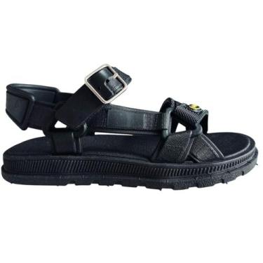 Imagem de Sandalia Papete Menino Infantil Batman Ajustavel Confortavel, 33/34