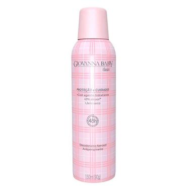 Imagem de Desodorante Aerosol Giovanna Baby Classic Rosa 150ml