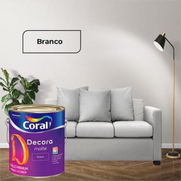 Imagem de Tinta Acrílica Decora Acrílico Premium Lavável Matte 3,6l - Coral, Bra