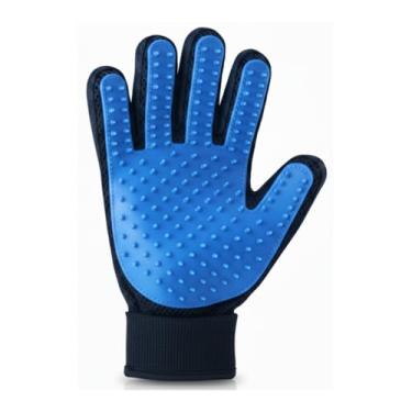 Imagem de Luva Pet Removedora De Pelos Ajustável | Conforto, Higiene E Cuidados Para Seu Animal De Estimação