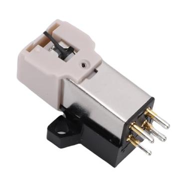 Imagem de VBESTLIFE Cartucho Magnético do Toca-discos At3600l, Substituição de Cartucho Giratório Magnético Duplo Com Agulha, Som Puro, Baixa Ressonância