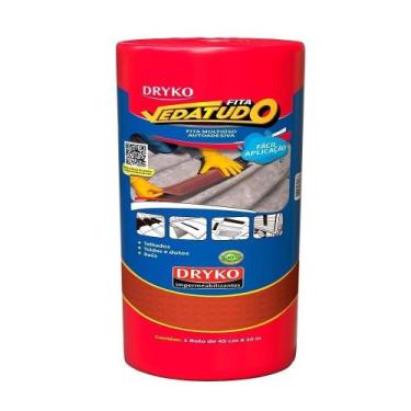 Imagem de Vedatudo Dryko Fita Terracota Impermeabilizante 45cmx10m