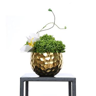 Imagem de Simulação de plantas falsas bonsai thuja folha verde planta den flor dispositivo casa sala de estar escritório desktop vaso pequenos ornamentos artificial interior