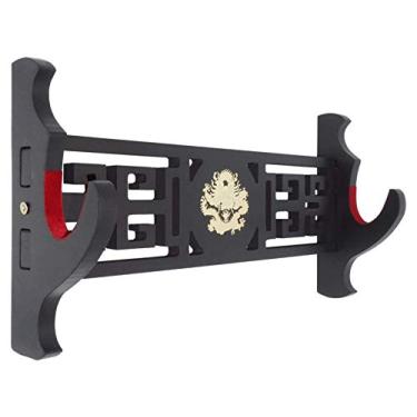 Imagem de pcagfaajmh Suporte de espada acolchoado para parede Katana Suporte de espada Samurai Suporte de Espada Suporte de Espada (2)