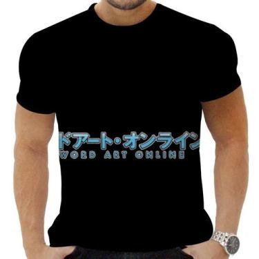 Imagem de Camiseta Camisa Personalizada Anime Clássico Sword Art Online 17 - Zah
