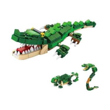 Imagem de Kit De Blocos De Montar Mecha 4 Em 1 Para Crianças, Brinquedo Educacio