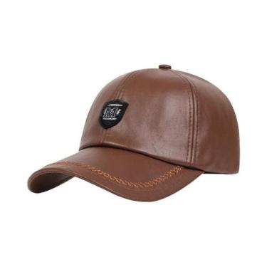 Imagem de Boné De Couro Quente Para Homens E Mulheres, Estilo Hip Hop, Snapback,