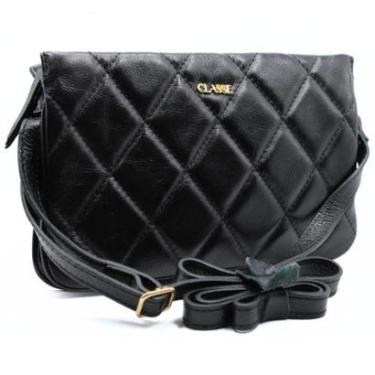 Imagem de Bolsa Crossbody Classe Couro Legítimo Casual Lina Feminina-Feminino