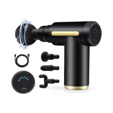 Imagem de Pistola Massageadora Elétrica Miofascial Corporal Fisioterapia Tratame