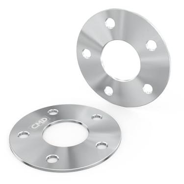 Imagem de Espaçadores de roda 5 x 4,75 3 mm forjado CNC espaçador Hubcentric compatível com Cadillac Eldorado/XLR V/XLR, Chevrolet Monte Carlo/Corvette C4 C5, GMC Syclone/Sonoma 70,3 mm furo central 12 x 1,5