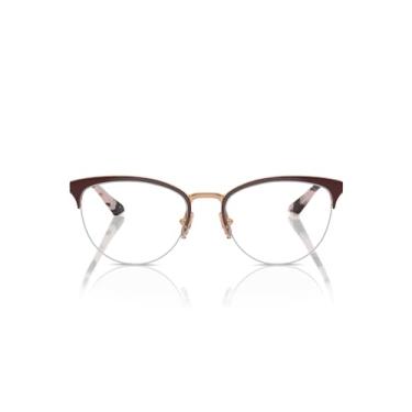 Imagem de Armação para Óculos Vogue Eyewear 0VO4304 5170 Tam 53 / Vinho/Rose Gold
