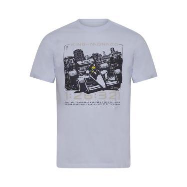 Imagem de Camiseta M/C King Of Monaco Legacy Busque Sua Verdade Ayrton Senna-Masculino