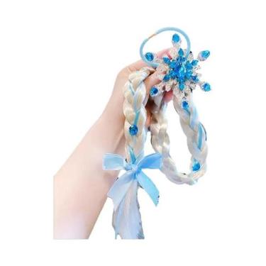 Imagem de Tiara De Princesa Elsa Para Meninas, Coroa De Floco De Neve, Acessório