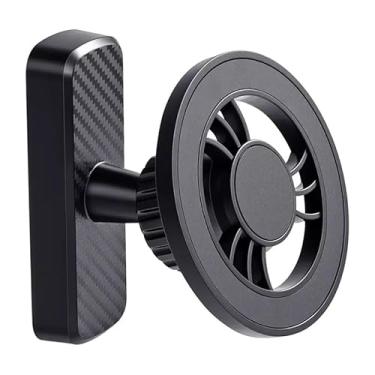 Imagem de JINBOSHI Suporte magnético de telefone para carrinho de golfe, suporte de telefone de liga metálica, suporte de telefone magnético forte compatível com MagSafe iPhone 12-17 e Android, acessórios de