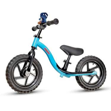 Imagem de KRIDDO Bicicleta de equilíbrio infantil de 2 anos, de 24 meses a 5 anos, bicicleta interativa de aprendizado precoce com equilíbrio estável, bicicleta de presente para meninos e meninas, azul