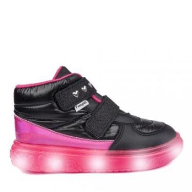 Imagem de Tênis Infantil Feminino Pampili com LED 483.005.000-Feminino