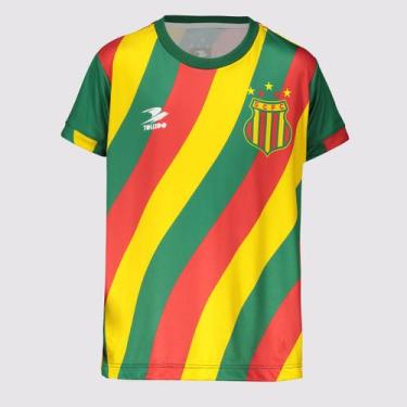 Imagem de Camisa Tolledo Sports Sampaio Corrêa I 2025 Torcedor Infantil Verde, 8