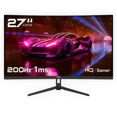 Imagem de Monitor Gamer HQ Ultra 27” Curvo, 200Hz, 1ms MPRT, Full HD, FreeSync, HDMI + DisplayPort – HQ27C200